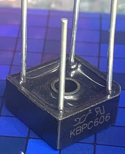 Kbpc606 ponte diodi 600v - kbpc606, 6a