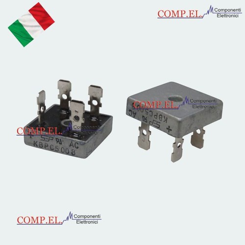 Kbpc5008 ponte diodi 50a - 50a, 800v