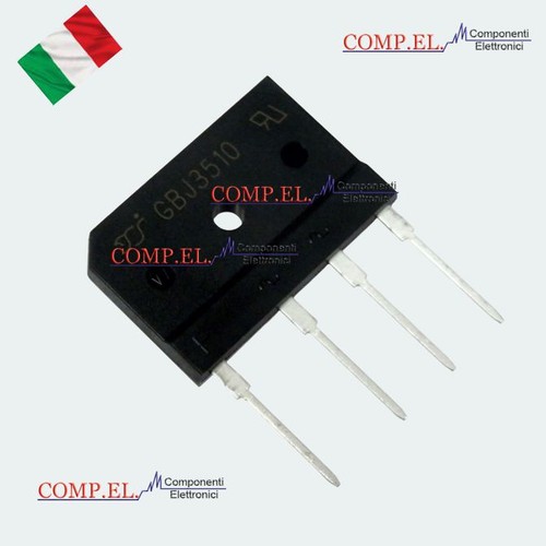 Gbj3510 ponte diodo - ponte,