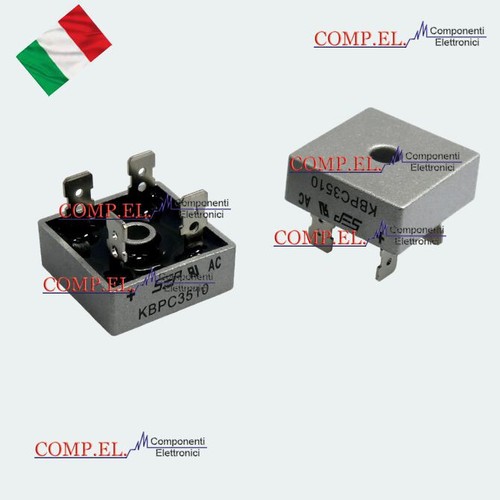 Kbpc3510 ponte diodi 35a - kbpc3510,