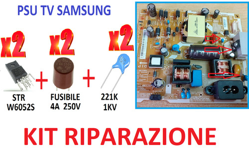 Kit riparazione psu - riparazione, tv