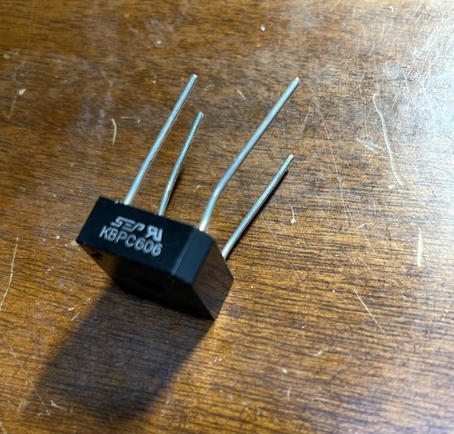 1pezzo kbpc606 ponte diodi - kbpc606,