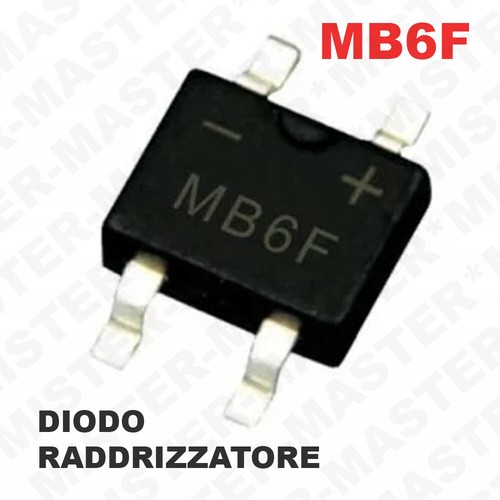 Mb6f soic smd diodo - mb6f,